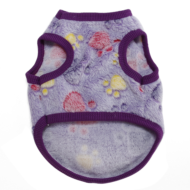 Pet Cat and Dog Vest with Embroidery Clothing for Warm Winter