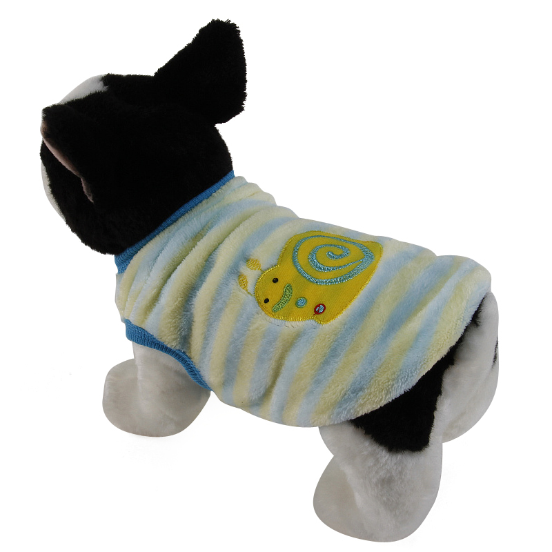 Pet Cat and Dog Vest with Embroidery Clothing for Warm Winter