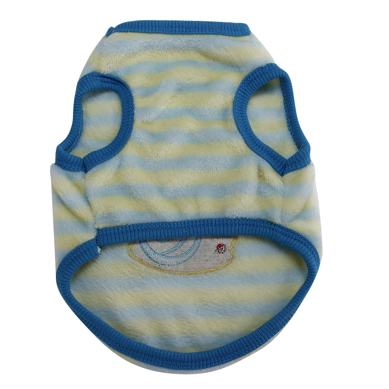 Pet Cat and Dog Vest with Embroidery Clothing for Warm Winter