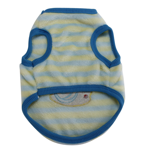 Pet Cat and Dog Vest with Embroidery Clothing for Warm Winter