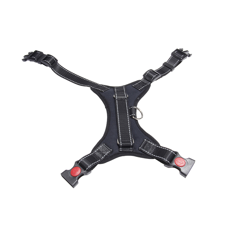 Saddle-style Anti-Pulling Dog Harness and Leash for Medium to Large Dogs