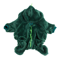 Pet Winter Clothes Dinosaur Costume Cute and Funny Transformation Attire Outfit