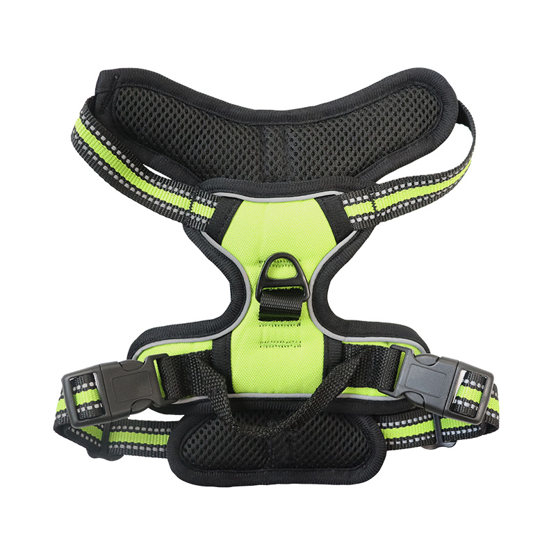 Adjustable Reflective Dog Vest Harness Pet No Pull Dog Harness Release at Neck Easy Control Handle for Small Medium Large Dogs