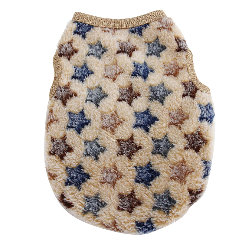 Pet Cat and Dog Vest with Embroidery Clothing for Warm Winter