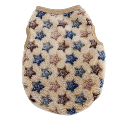 Pet Cat and Dog Vest with Embroidery Clothing for Warm Winter