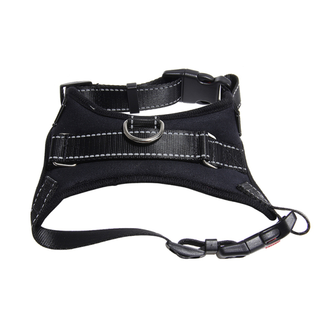 Saddle-style Anti-Pulling Dog Harness and Leash for Medium to Large Dogs