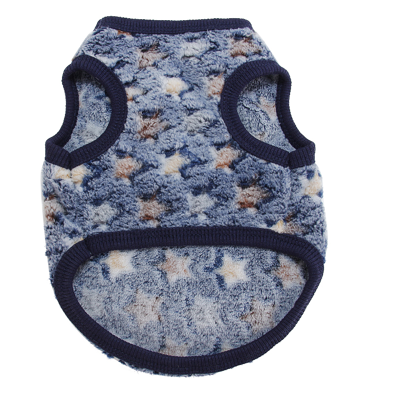 Pet Cat and Dog Vest with Embroidery Clothing for Warm Winter