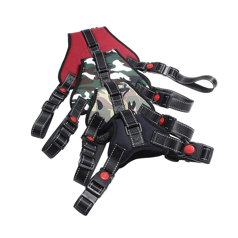 Saddle-style Anti-Pulling Dog Harness and Leash for Medium to Large Dogs