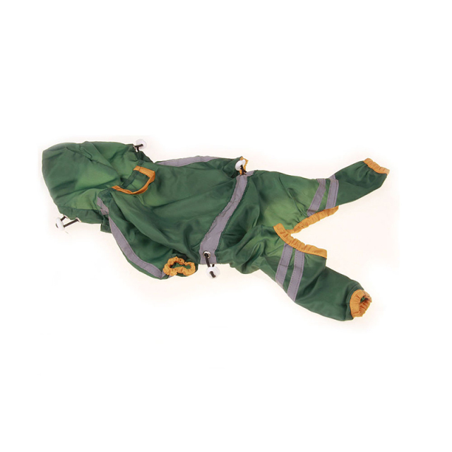 Pet Dog Waterproof Raincoat Jumpsuit Reflective Rain Coat Sunscreen Dog Outdoor Clothes Jacket for Small Pet Supplies