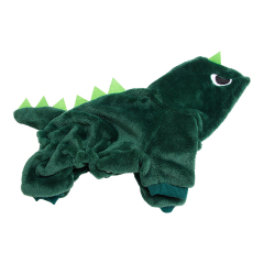 Pet Winter Clothes Dinosaur Costume Cute and Funny Transformation Attire Outfit