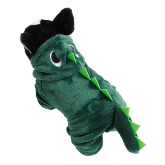 Pet Winter Clothes Dinosaur Costume Cute and Funny Transformation Attire Outfit