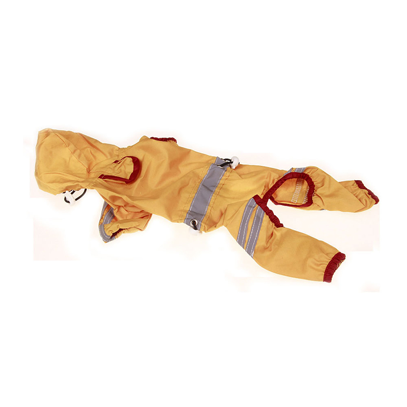 Pet Dog Waterproof Raincoat Jumpsuit Reflective Rain Coat Sunscreen Dog Outdoor Clothes Jacket for Small Pet Supplies