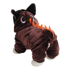 Pet Winter Clothes Dinosaur Costume Cute and Funny Transformation Attire Outfit