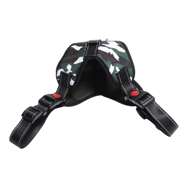 Saddle-style Anti-Pulling Dog Harness and Leash for Medium to Large Dogs