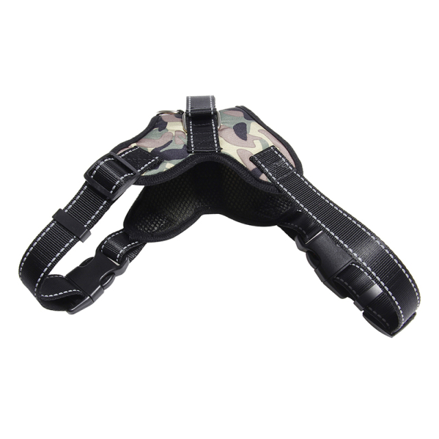 Saddle-style Anti-Pulling Dog Harness and Leash for Medium to Large Dogs