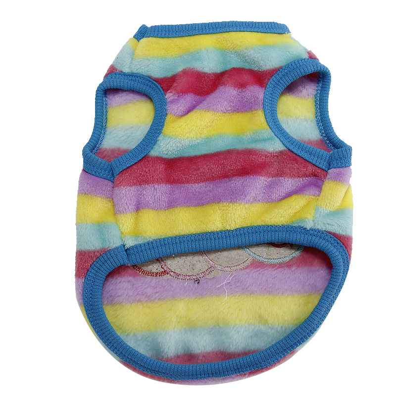 Pet Cat and Dog Vest with Embroidery Clothing for Warm Winter