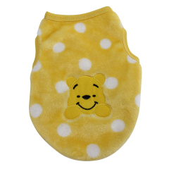 Pet Cat and Dog Vest with Embroidery Clothing for Warm Winter