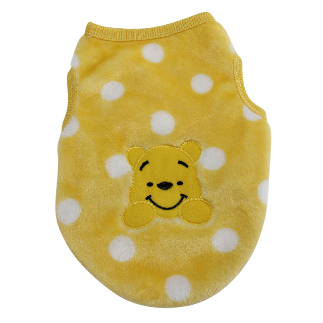 Pet Cat and Dog Vest with Embroidery Clothing for Warm Winter
