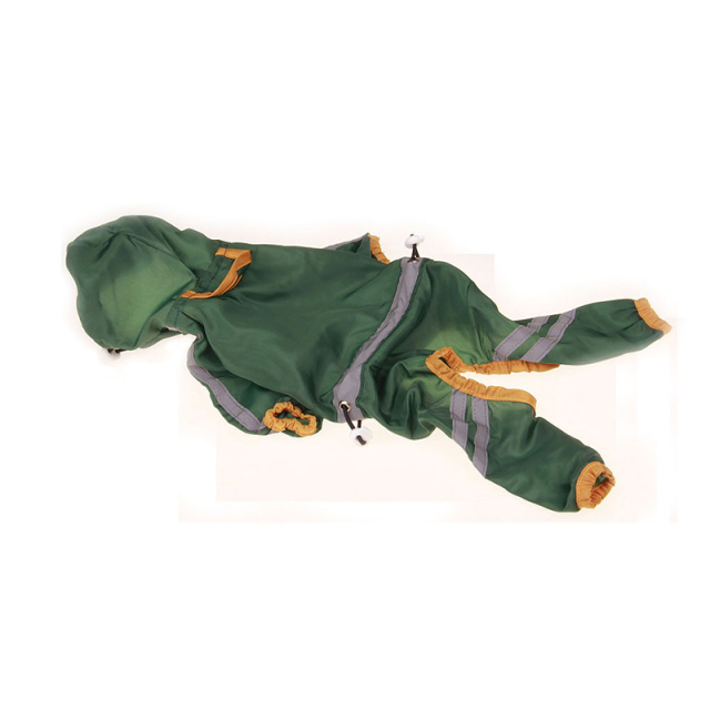 Pet Dog Waterproof Raincoat Jumpsuit Reflective Rain Coat Sunscreen Dog Outdoor Clothes Jacket for Small Pet Supplies