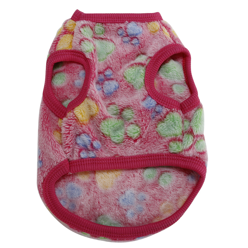 Pet Cat and Dog Vest with Embroidery Clothing for Warm Winter