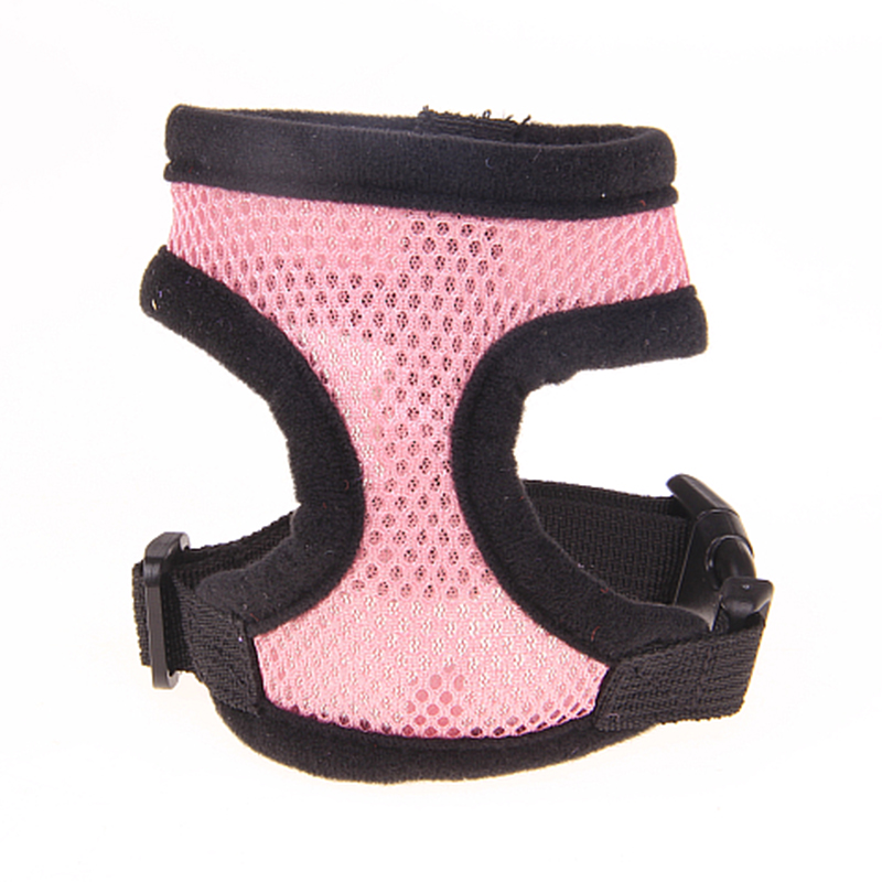 Small Dog Traction Mesh Cloth Collar for Puppy Vest Wire Nylon Harness Pet Supplies