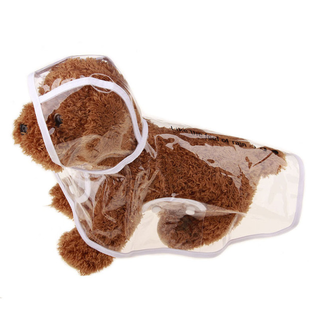 Pet Waterproof Raincoat Outdoor Clothes Jacke for Small and Medium Dogs Pet Supplies