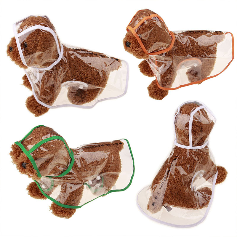 Pet Waterproof Raincoat Outdoor Clothes Jacke for Small and Medium Dogs Pet Supplies