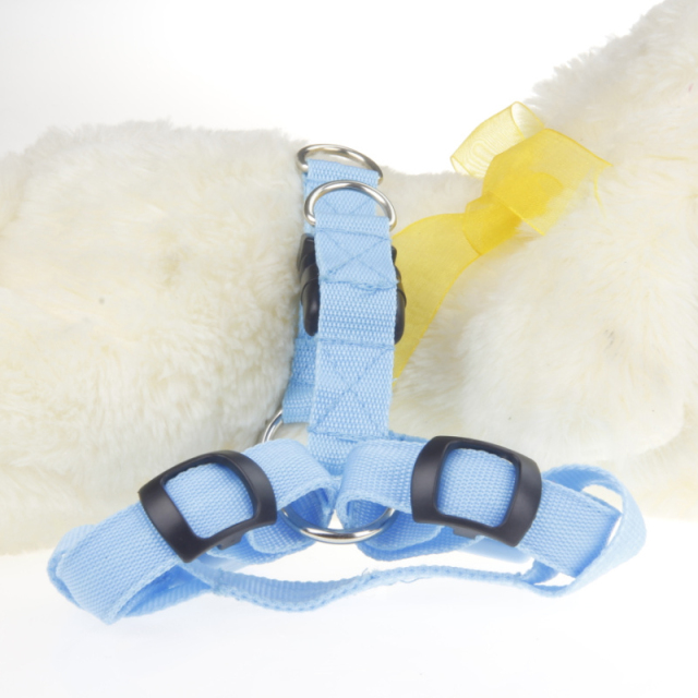 Small Dog LED Traction Collar for Puppy Vest Wire Nylon Harness Pet Supplies