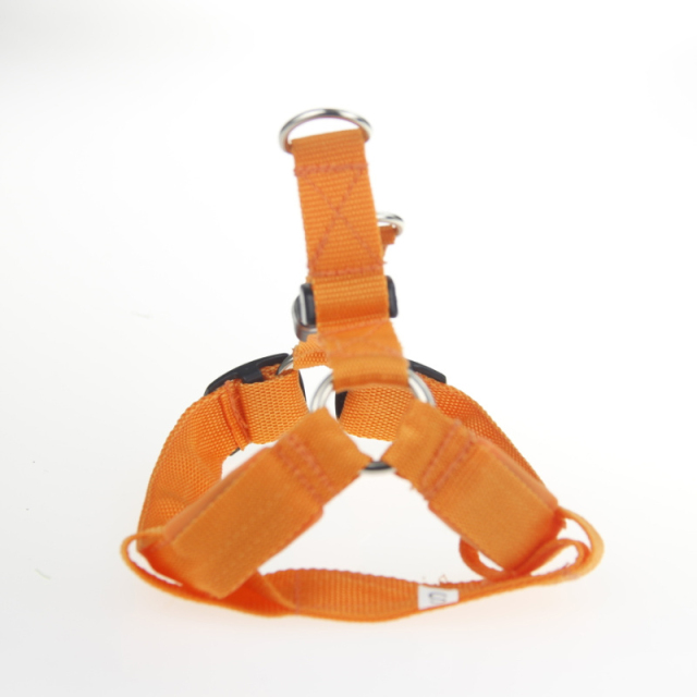 Small Dog LED Traction Collar for Puppy Vest Wire Nylon Harness Pet Supplies