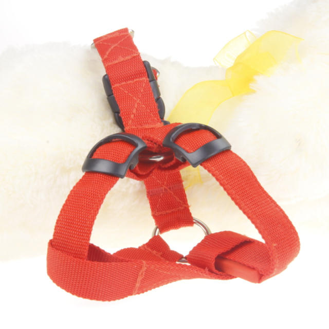 Small Dog LED Traction Collar for Puppy Vest Wire Nylon Harness Pet Supplies