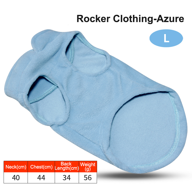 Fleece Vests Pet Clothes for Autumn and Winter Outdoor Sportswear