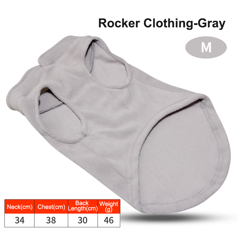 Fleece Vests Pet Clothes for Autumn and Winter Outdoor Sportswear