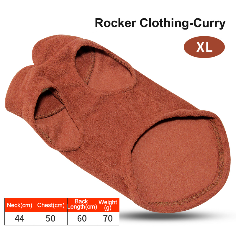 Fleece Vests Pet Clothes for Autumn and Winter Outdoor Sportswear