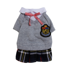 Pet Couple School Clothes for Puppy Kitten Teddy Dog