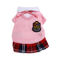 Pet Couple School Clothes for Puppy Kitten Teddy Dog