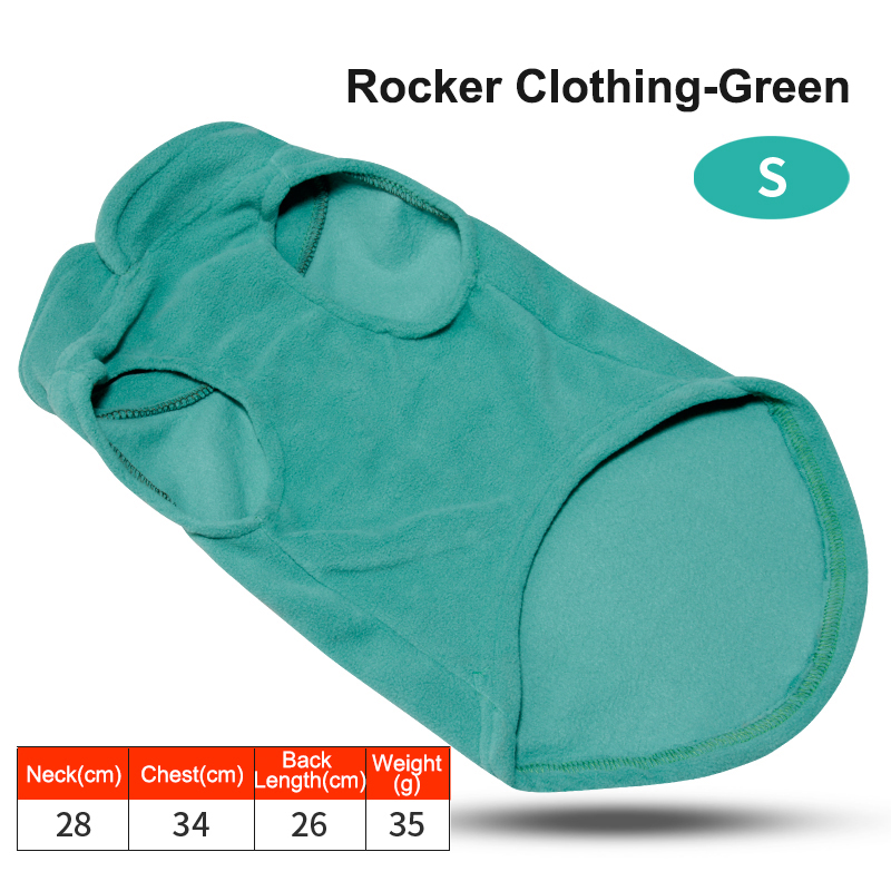 Fleece Vests Pet Clothes for Autumn and Winter Outdoor Sportswear