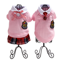 Pet Couple School Clothes for Puppy Kitten Teddy Dog