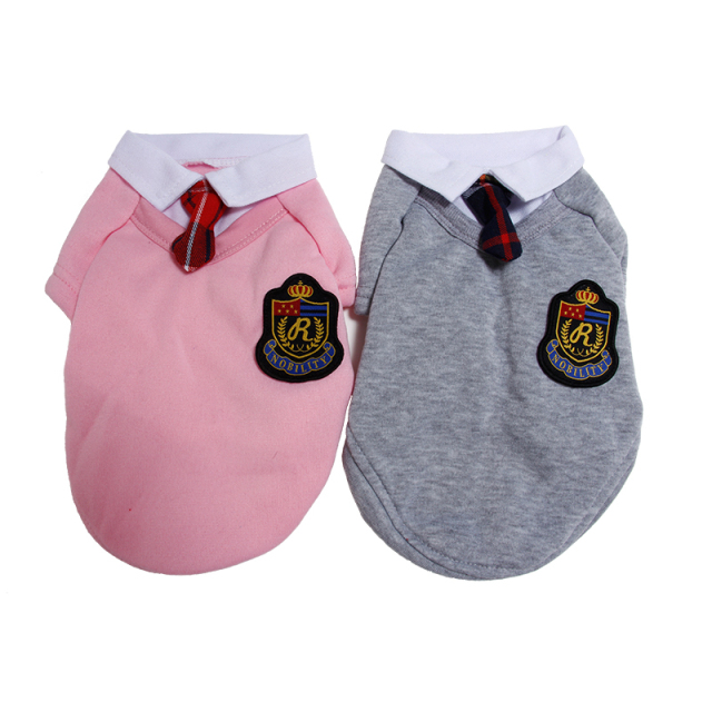 Pet Couple School Clothes for Puppy Kitten Teddy Dog