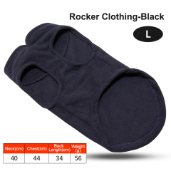 Fleece Vests Pet Clothes for Autumn and Winter Outdoor Sportswear