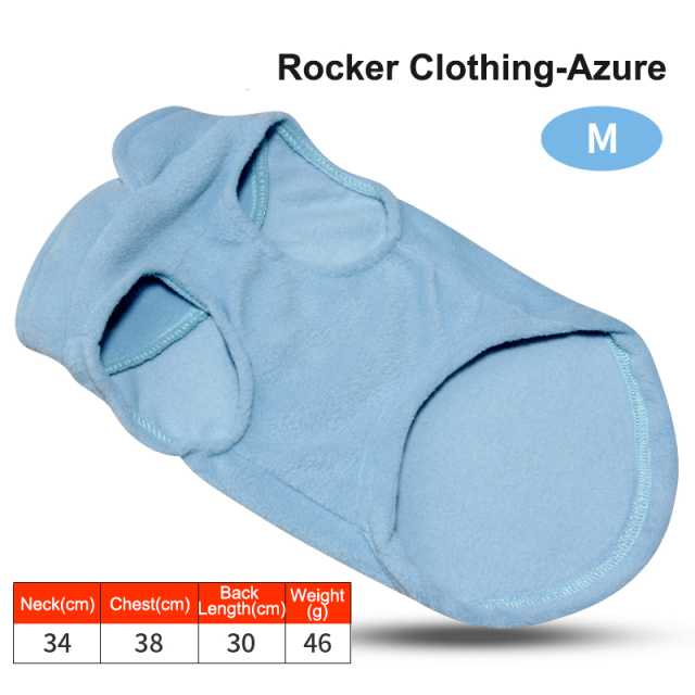 Fleece Vests Pet Clothes for Autumn and Winter Outdoor Sportswear