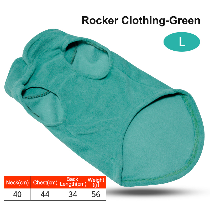 Fleece Vests Pet Clothes for Autumn and Winter Outdoor Sportswear