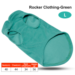 Fleece Vests Pet Clothes for Autumn and Winter Outdoor Sportswear