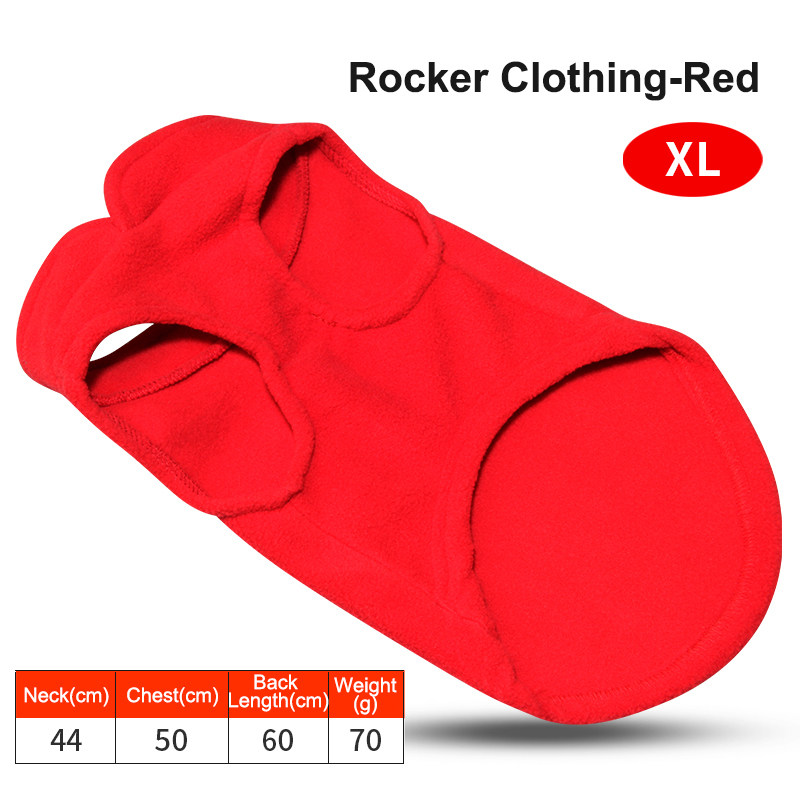 Fleece Vests Pet Clothes for Autumn and Winter Outdoor Sportswear