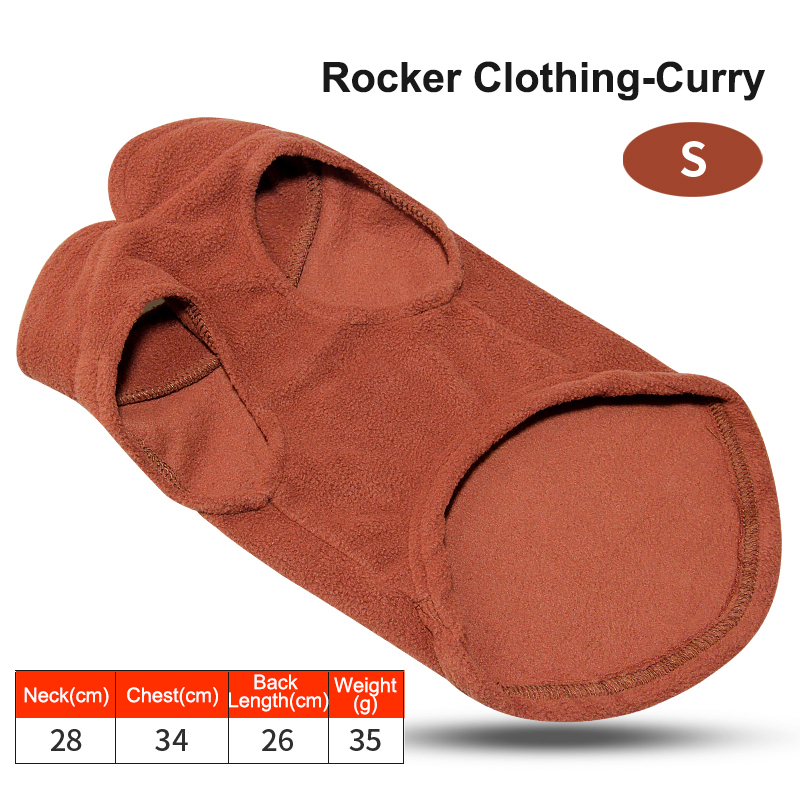 Fleece Vests Pet Clothes for Autumn and Winter Outdoor Sportswear