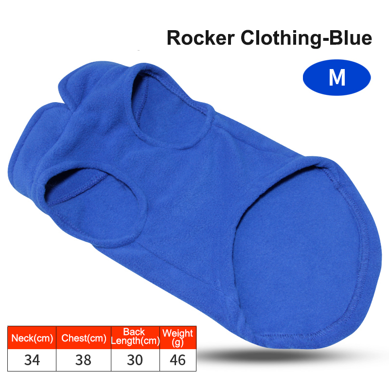 Fleece Vests Pet Clothes for Autumn and Winter Outdoor Sportswear