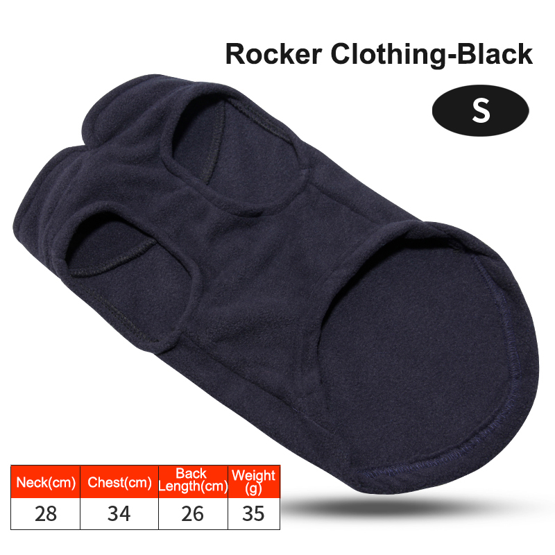 Fleece Vests Pet Clothes for Autumn and Winter Outdoor Sportswear