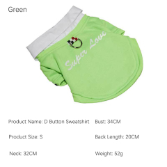 Winter Pet Polyester Vest Hoodie Puppy Clothes Comfortable Outfits for Medium and Small Dogs
