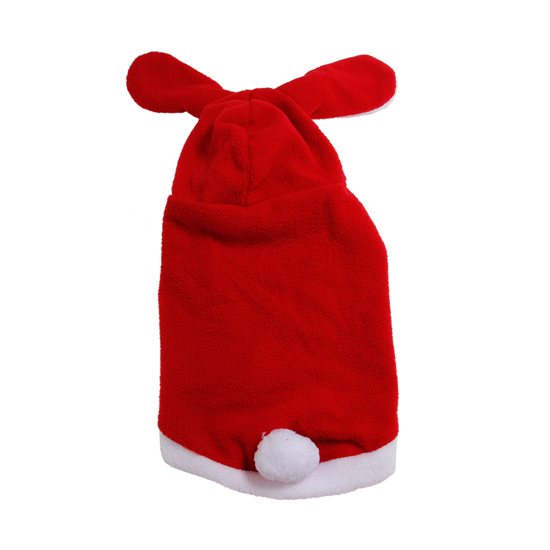 Warm Thickened Cat Costumes Rabbit Bunny Suit Pet Cute Winter Windproof Clothes