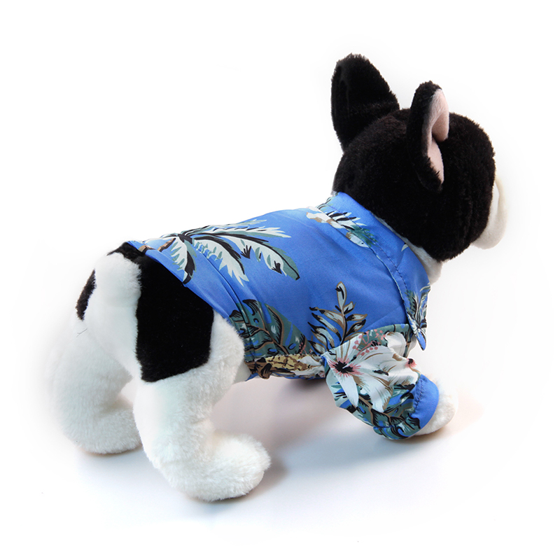 Hawaii Summer Beach Dog Shirts Breathable Pet Clothes for Small Puppy Cat Clothing Pet Accessoires