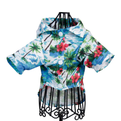 Hawaii Summer Beach Dog Shirts Breathable Pet Clothes for Small Puppy Cat Clothing Pet Accessoires